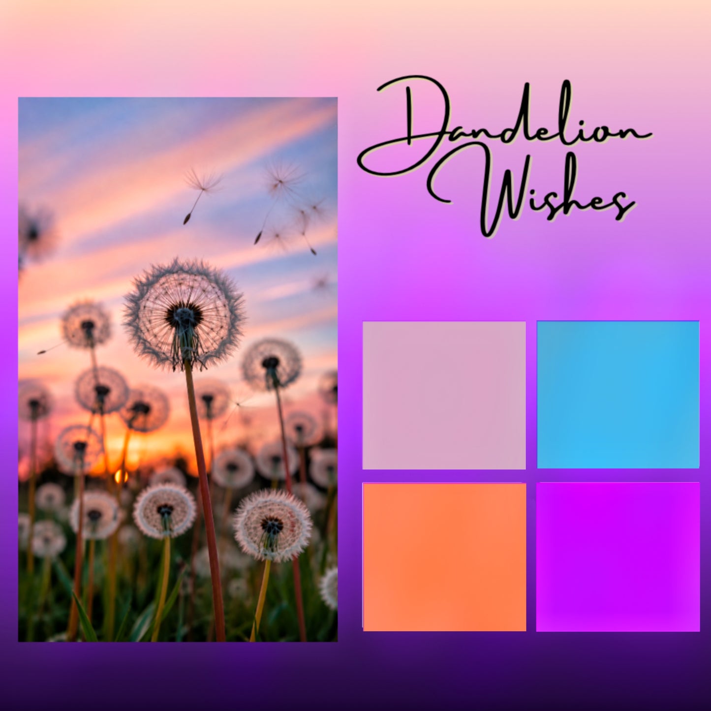 Moments Club - August - Dandelion Wishes