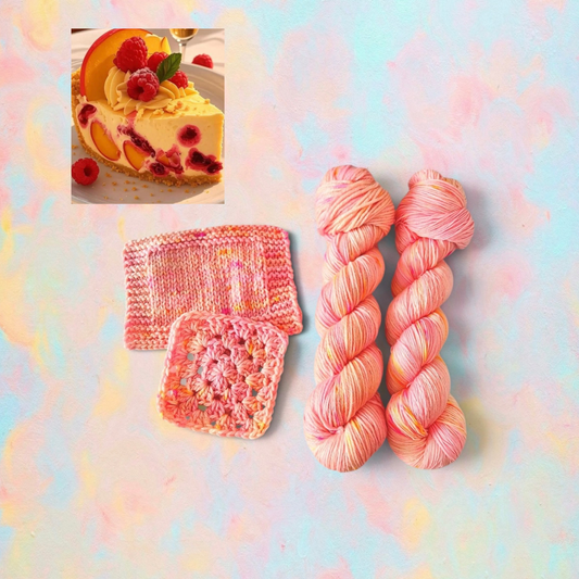 Colour of the month - May - Raspberry & Peach Mousse Cake - Pre-Order