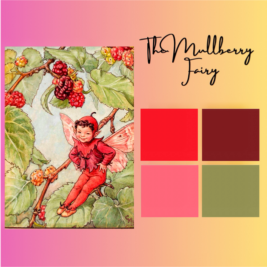 Fairies of the Wayside - October - The Mullberry Fairy