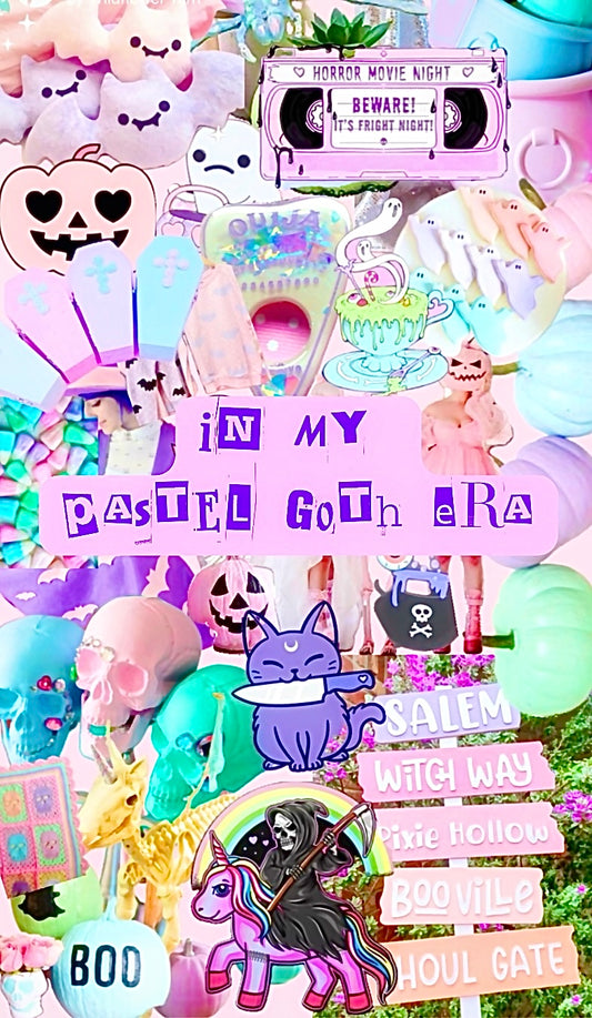 In My Pastel Goth Era - Halloween 13 Day Countdown