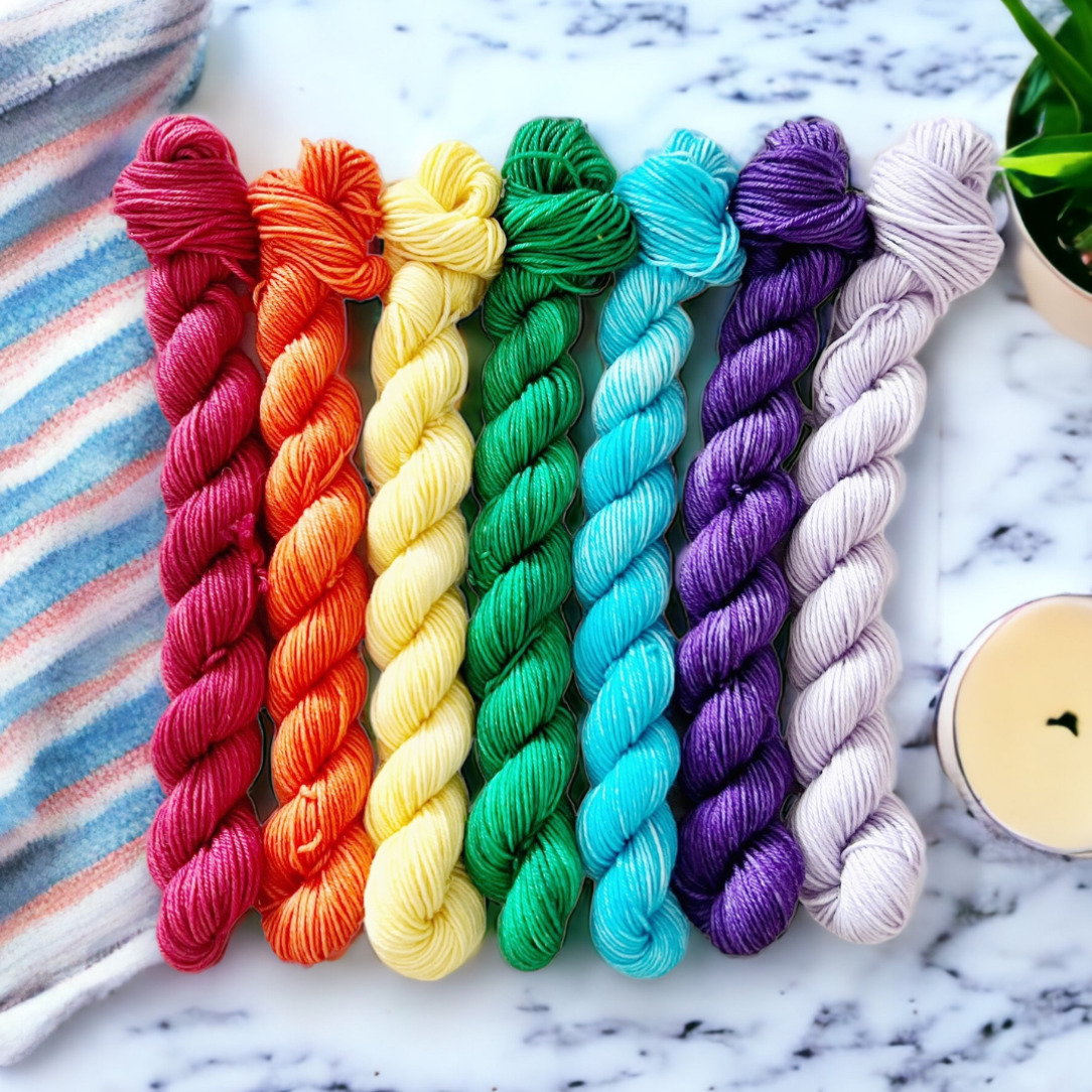 Be The Rainbow - Single Skeins - Dyed to Order